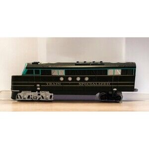 Playmaker Toys Train Engine Specialized Train Black Aqua Battery 180910/250
